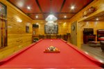 Lower Level Game Room with Pool Table & Foosball